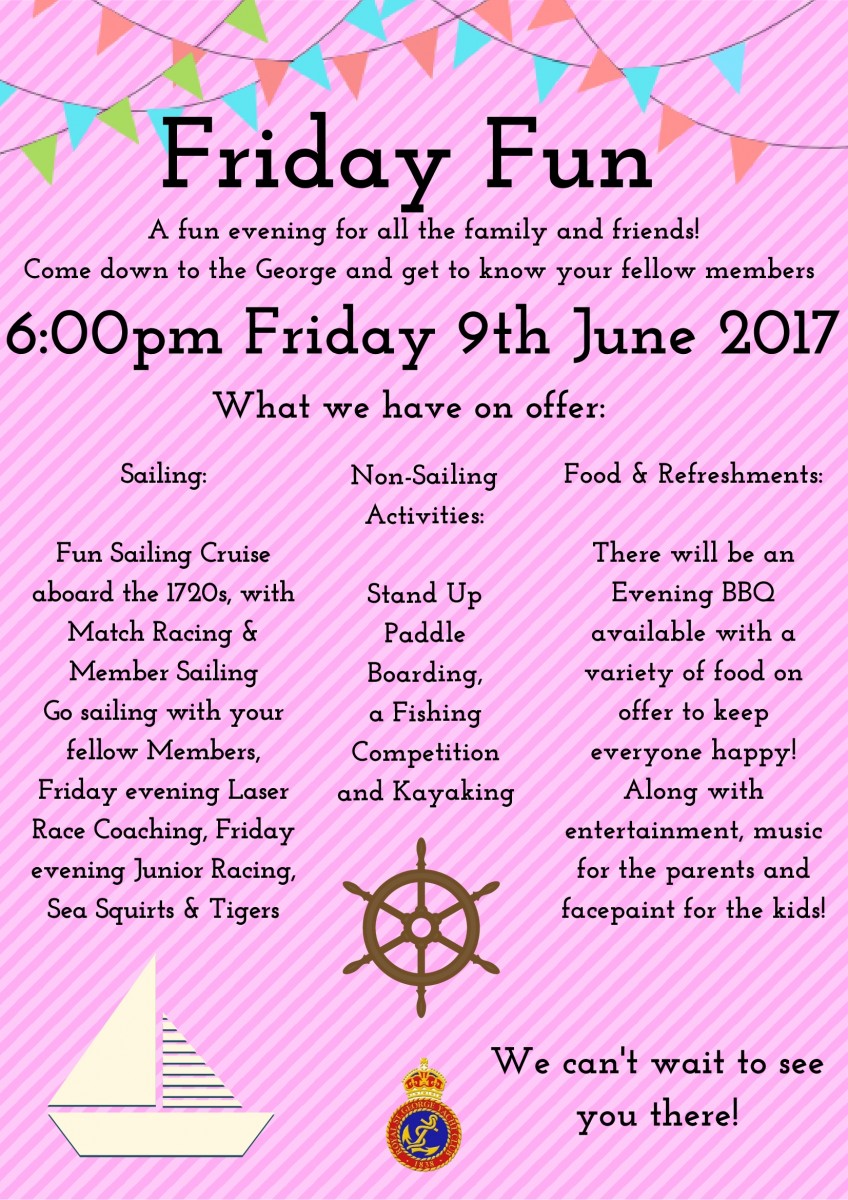 Friday Fun Day Royal St George Yacht Club